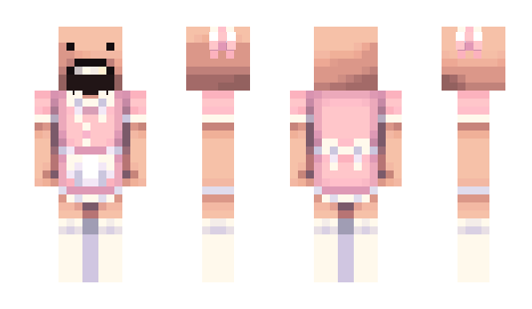 Minecraft skin hucj