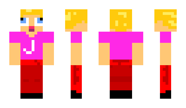 Minecraft skin Actionjaxon