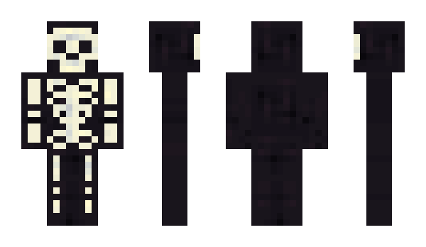 Minecraft skin Skelet
