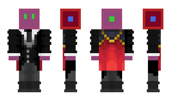 Minecraft skin VolcanoRaider