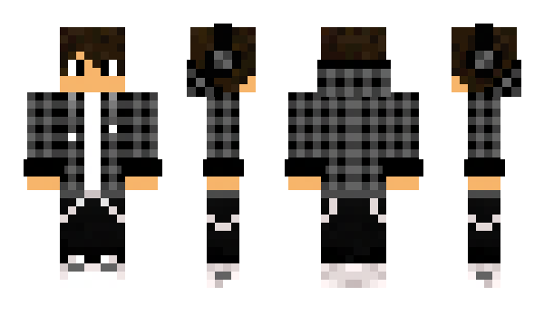 Minecraft skin MjrmGamezMZ