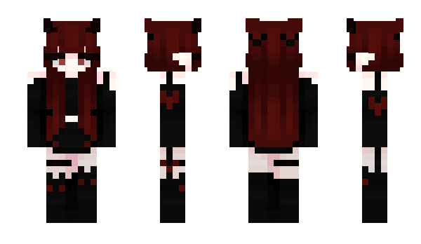 Minecraft skin Vxqnom