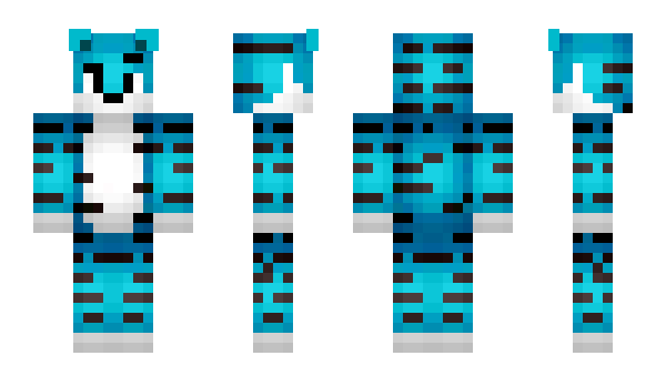 Minecraft skin xrayed