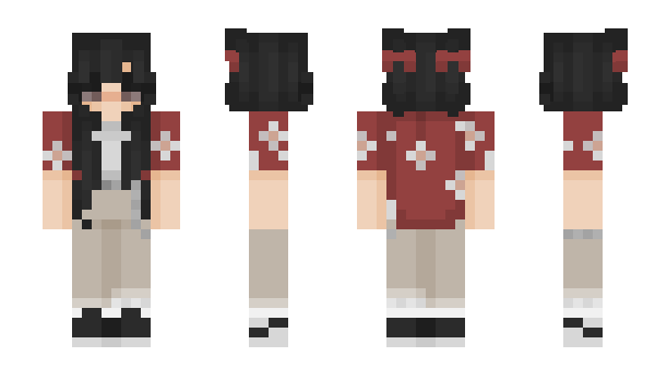 Minecraft skin poal