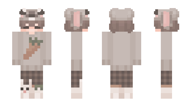 Minecraft skin xBunBunCheeks