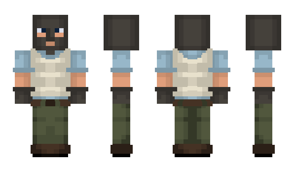 Minecraft skin T3RRORYST4