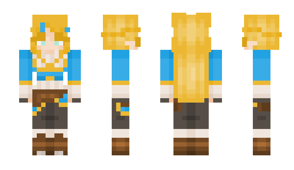 Minecraft скін по ніку BlockerMC