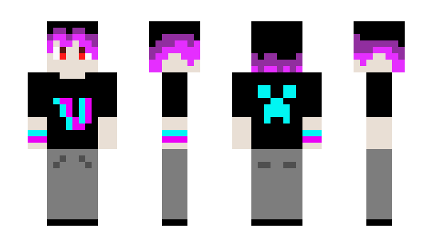 Minecraft скин по нику Voidbloom