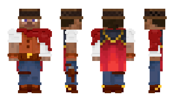 Minecraft skin ArthurMorgan145