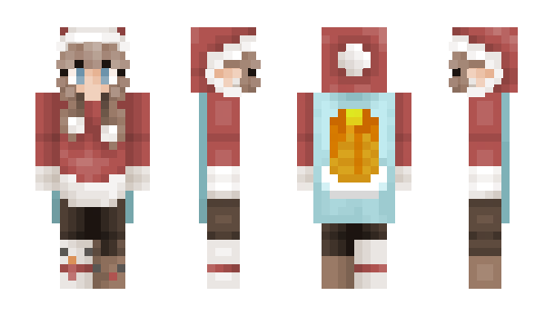 Minecraft скін по ніку Awumie