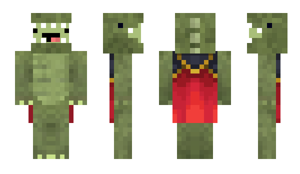 Minecraft skin Raptor