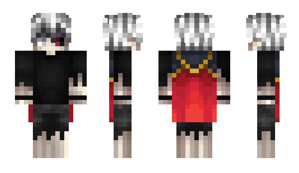 Minecraft skin SadHaru