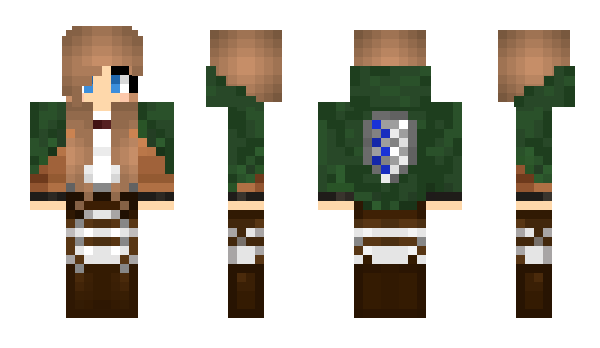 Minecraft skin Leadale