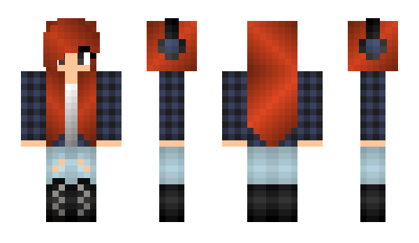 Minecraft skin JeniJ