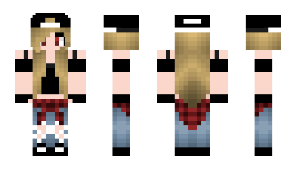 Minecraft skin PrincessVA