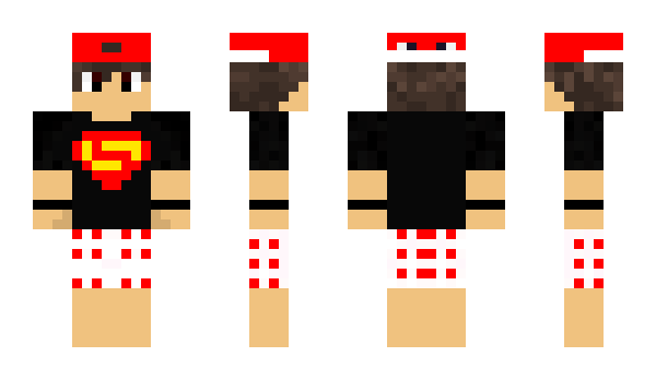 Minecraft skin RedPuff