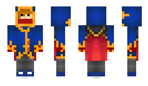 Minecraft skin Lavah