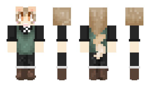 Minecraft скин по нику Holykitty