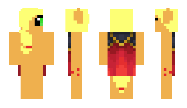 Minecraft skin laydawn
