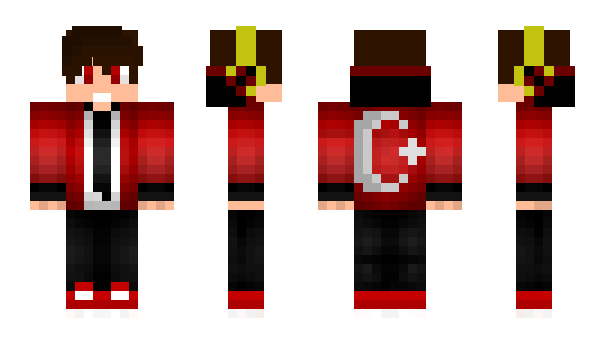 Minecraft skin cehennem