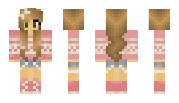 Minecraft skin _Lady_Pink_