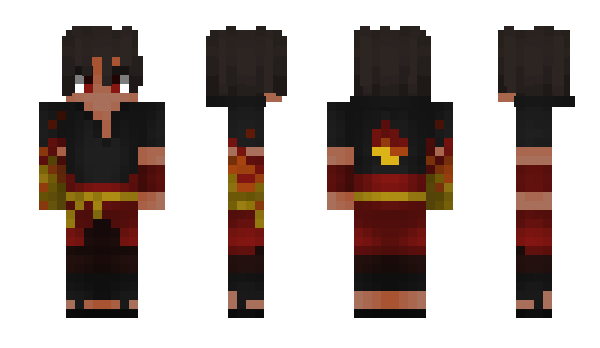 Minecraft skin FlameFragger