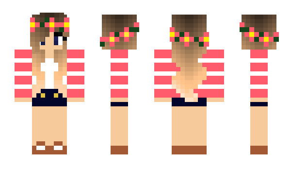 Minecraft skin Amanda_