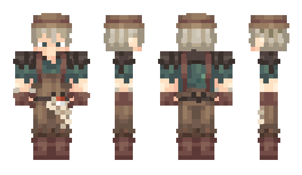 Minecraft skin Finfolk