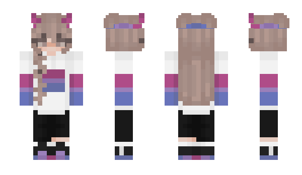 Minecraft skin Hijkaed