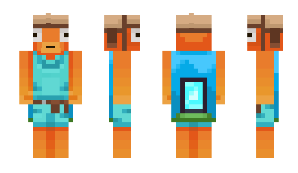 Minecraft skin stormicreep