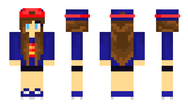 Minecraft skin Angelique06