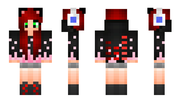 Minecraft skin PinkesEinhorn