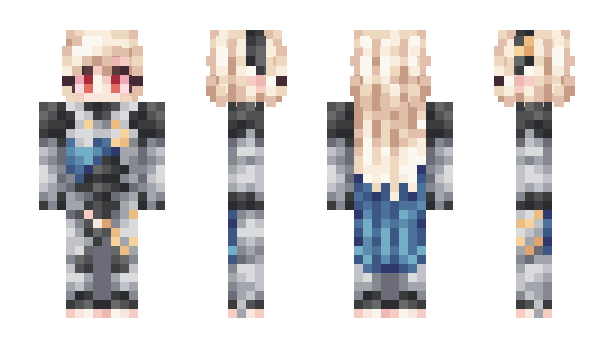 Minecraft скин по нику BlueAndBrown