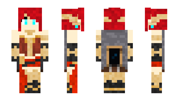 Minecraft skin SavannaS