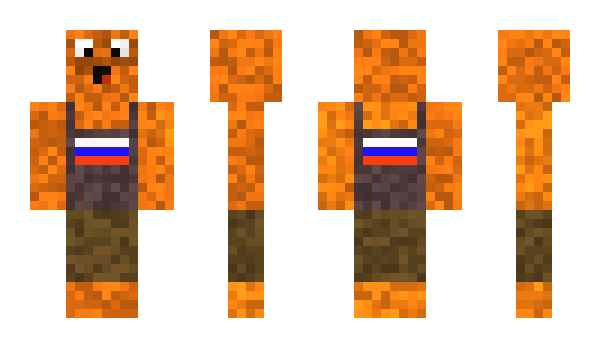 Minecraft skin TheRussia