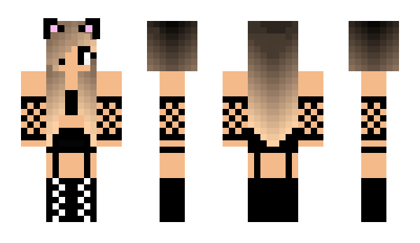 Minecraft skin LynetRoe