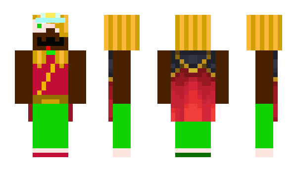 Minecraft skin Euryanna