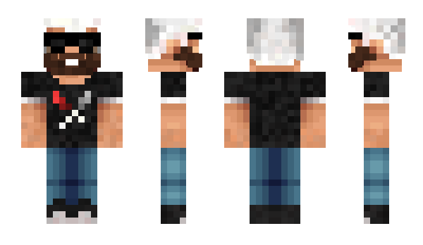 Minecraft скин по нику TheSilverMulle