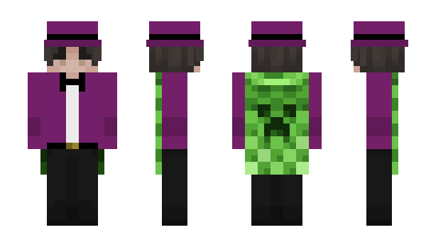 Minecraft skin Delirios