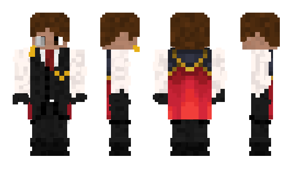 Minecraft skin Dzent