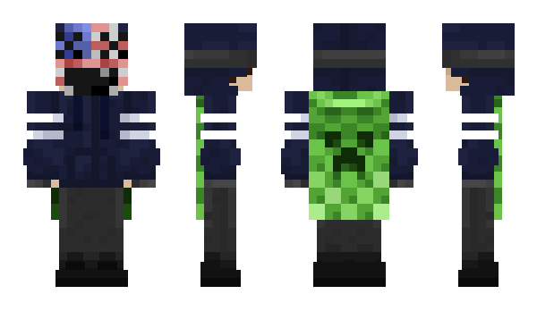 Minecraft skin CamAmericaXD