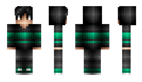 Minecraft skin Kuroganee