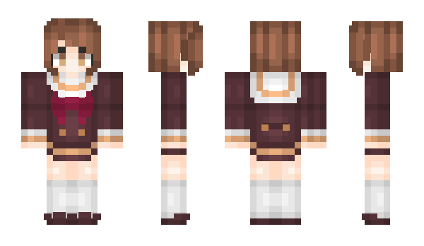 Minecraft скин по нику bread_girl_jane