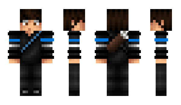 Minecraft skin PhantomCobalt