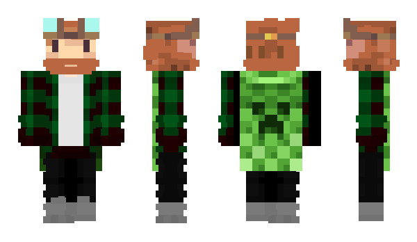 Minecraft skin M1ntFox