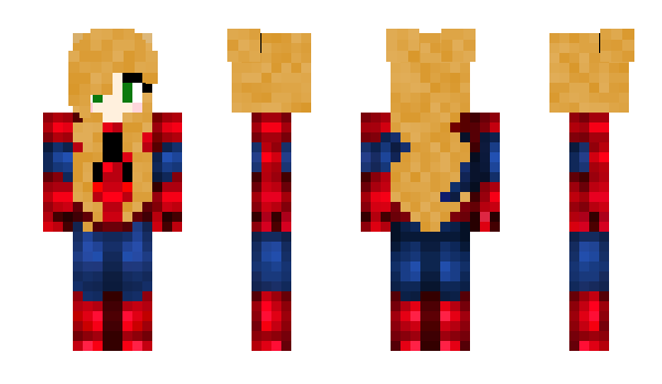 Minecraft skin xShan