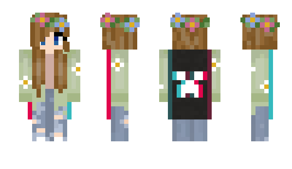 Minecraft skin MeggieR