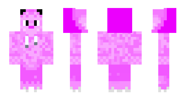 Minecraft skin PinkWolf_