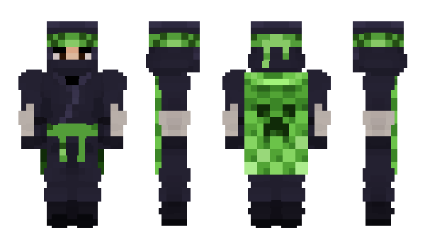 Minecraft skin Erwt