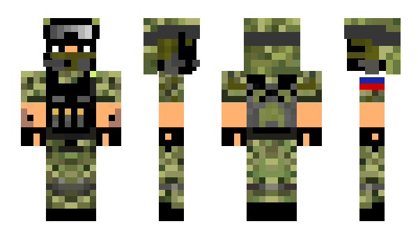 Minecraft skin HanzHunter25